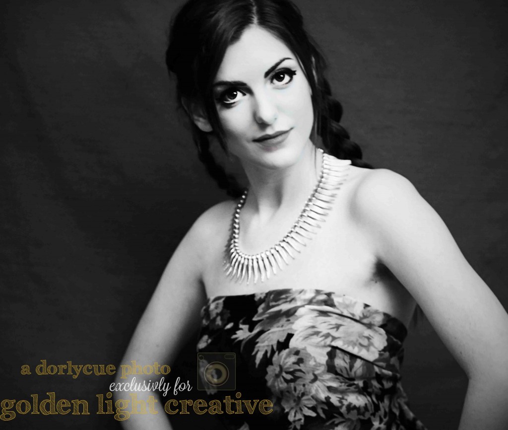 Beautiful Rebecca during her styled session with Goldenlight Creative