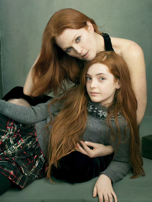 Mother Daughter Vogue US vs Goldenlight Creative Plano TX | Vogue August 2014, by Annie Leibovitz.