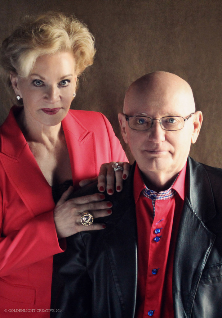 Dallas Photographer Goldenlight Creative Ron and Sandi Haddock portrait American Heart Circle of Red